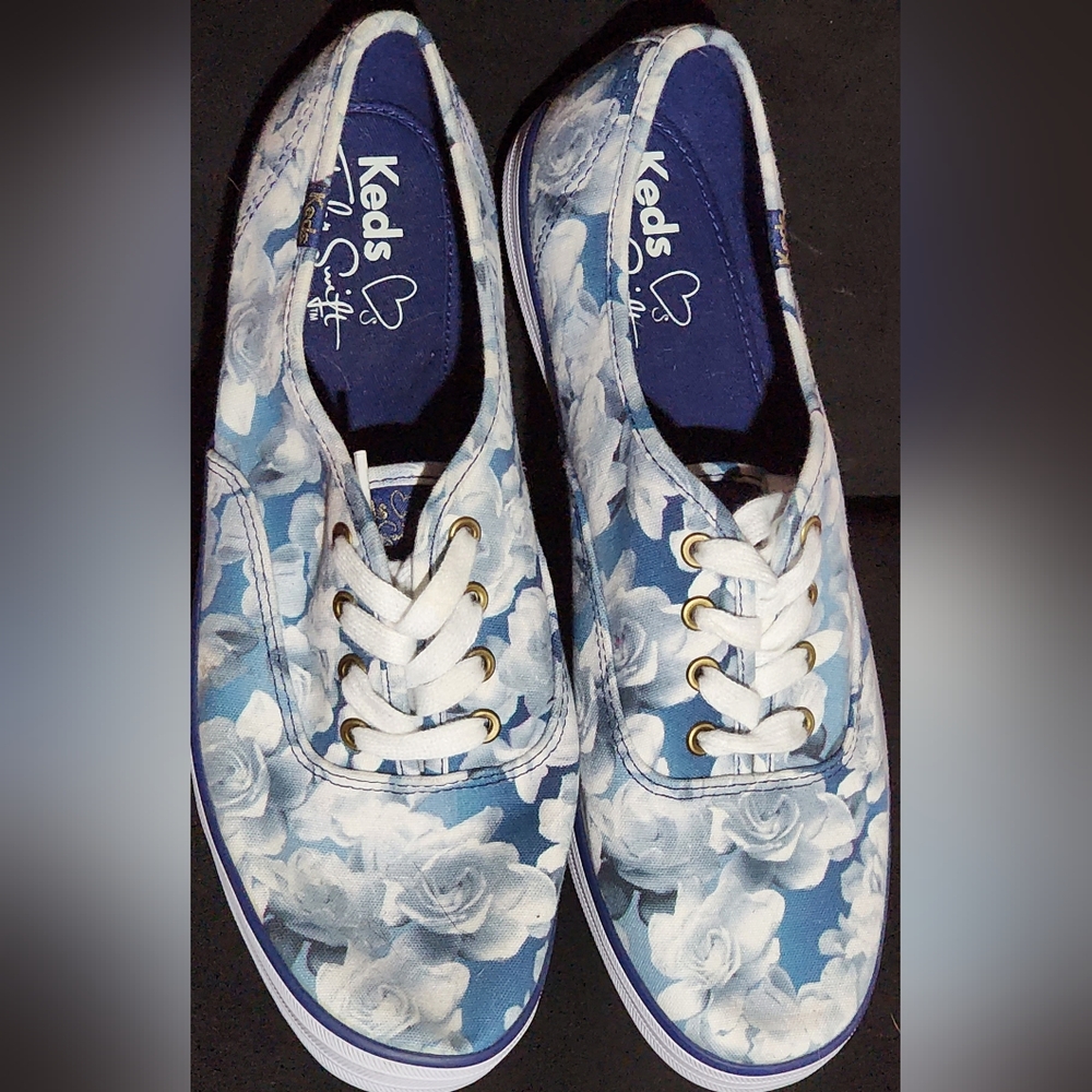 Taylor Swift Keds Blue Rose's